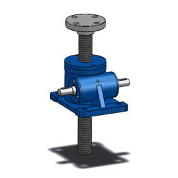swl蜗轮蜗杆丝杆升降机 - 上海兆迈传动机械有限公司